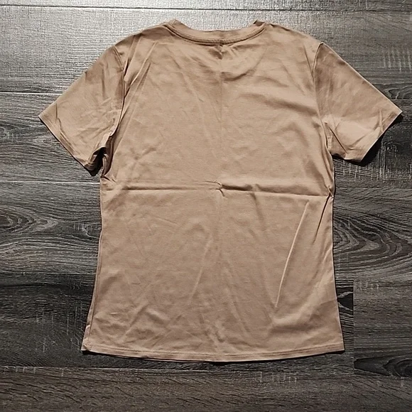 🦇 2 Pack Silk Cotton Neutral T-Shirts🦇 - Picture 4 of 6